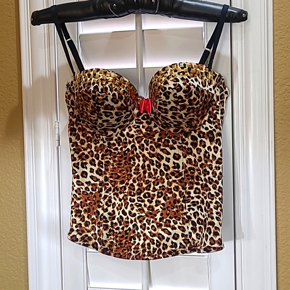 True Desire Leopard Corset